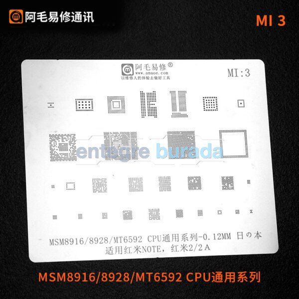 Amaoe Mi 3 / MSM8916 / 8928 / MT6592 CPU / 2 / 2A — görsel 1
