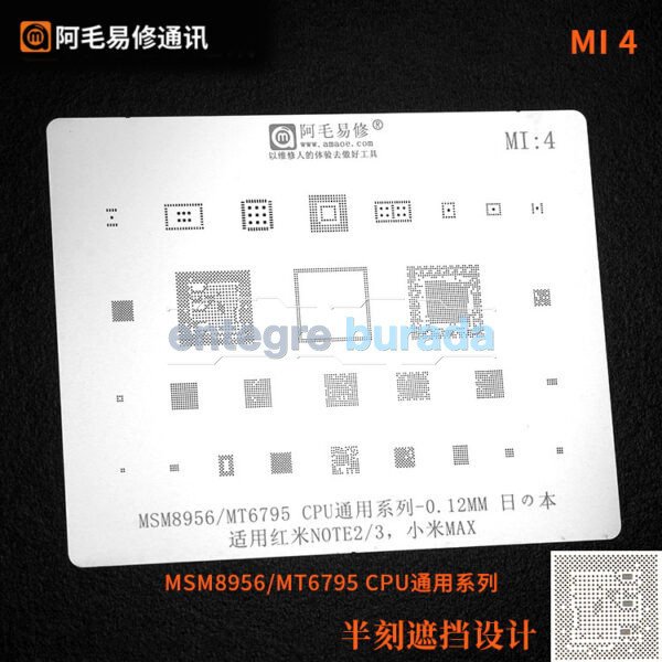 Amaoe Mi 4 / MSM8956 / MT6795 CPU / NOTE2-3 — görsel 1