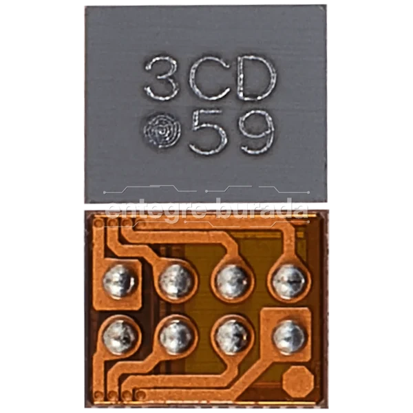 3CD iPad CAM EEPROM – Programlanmış ACE SPI Flash Şarj EEPROM – iPad Air 5 2022 — görsel 4