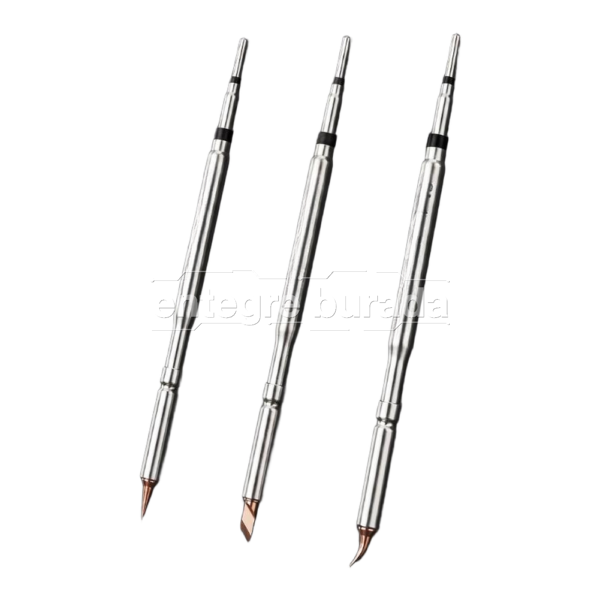 C210 0.1mm Hassas Havya Ucu Seti – 10 Yedek Uçlu Jumper / Anakart Lehimleme — görsel 3