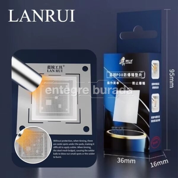 Lanrui P08 Entegre Kalıp Camı — görsel 1