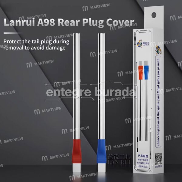 Lanrui A98 Tip-C Şarj Söketi Sökme Aparatı 2’li — görsel 3