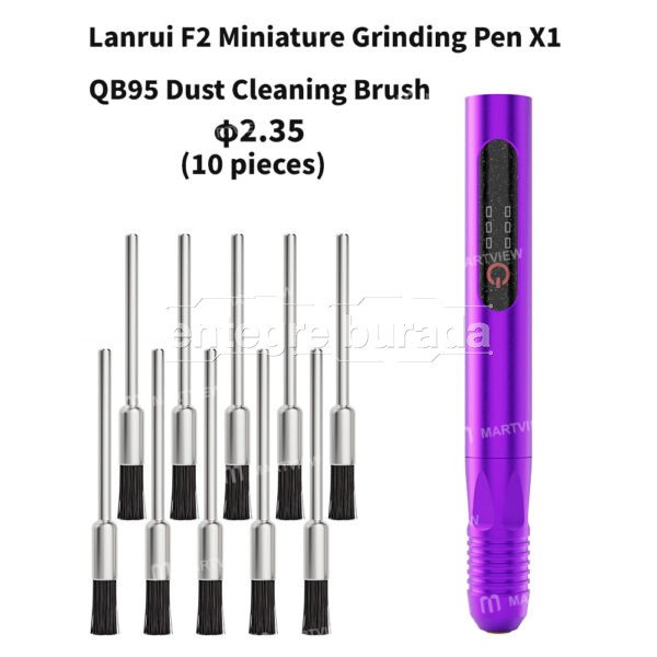 Lanrui QB95 2.35mm / 3.0mm Toz Temizleme Fırçası — görsel 4