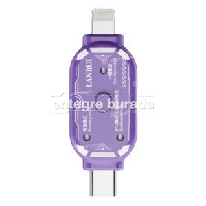 Lanrui V587 Lightning + Type-C Mühendislik Kutusu, DFU / Kurtarma / Samsung İndirme Modlarına Giriş İçin