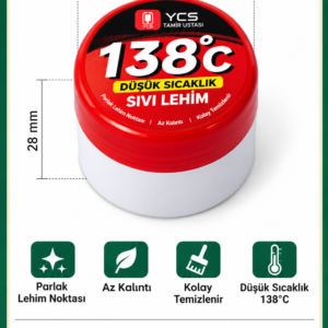 YCS 138°C 50 g Lehim Pastası
