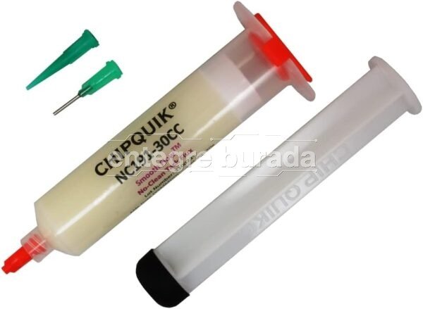 Chip Quik NC191-30CC 30 ml Temizlik Gerektirmeyen Flux — görsel 1