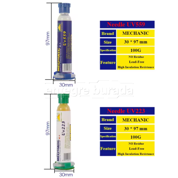 MECHANIC 223 10 ml Lehim Akı Pastası — görsel 3