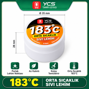 YCS 183°C 50 g Lehim Pastası