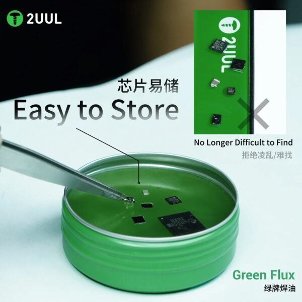 2UUL SC18 Green Flux 50 g Yeşil Lehim Akısı — görsel 4
